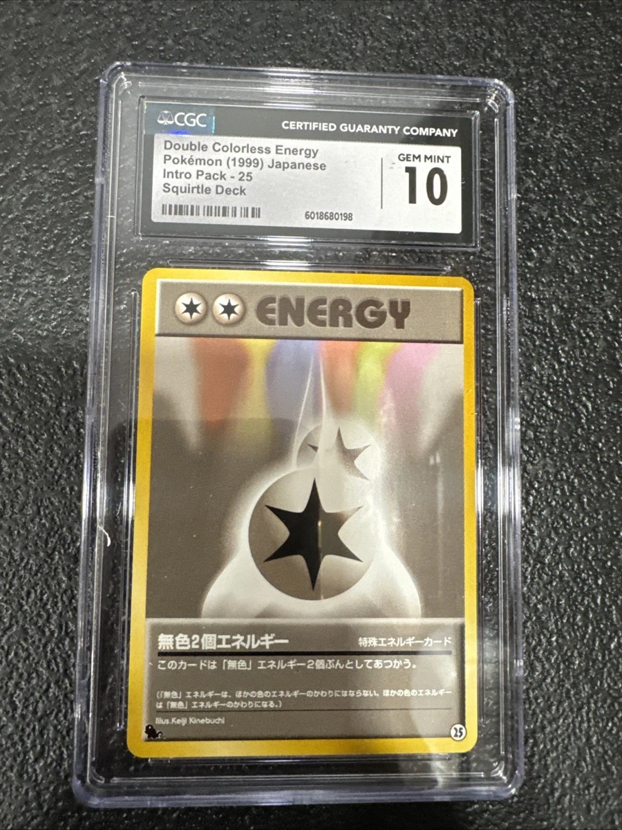 Energy Pokémon TCG Grade 10 Japanese Individual Collectible Card
