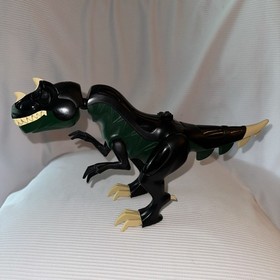 Lego Dino Attack (2005) 7476 Green T-Rex [Working light]