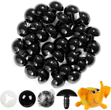40pcs 24mm Upgraded Safety Eyes for Crocheting Amigurumi Eyes for Crochet Ani...