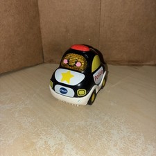 VTech Go Go Smart Wheels Police Car Black White Talking Light  Sound Works
