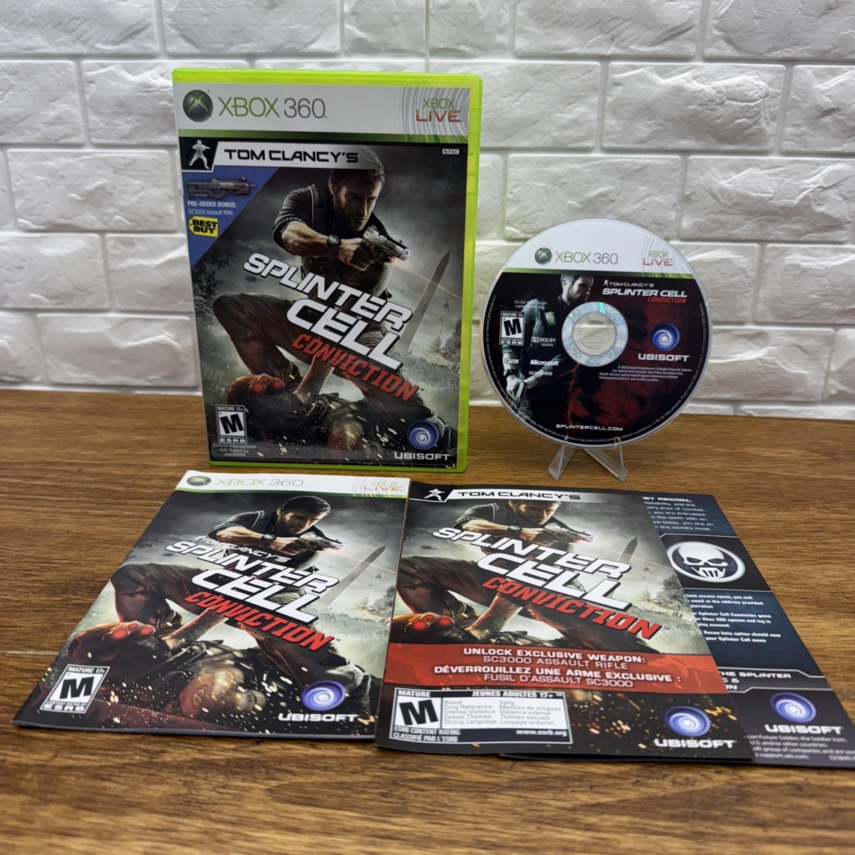 Tom Clancy's Splinter Cell: Conviction Video Games for sale | eBay