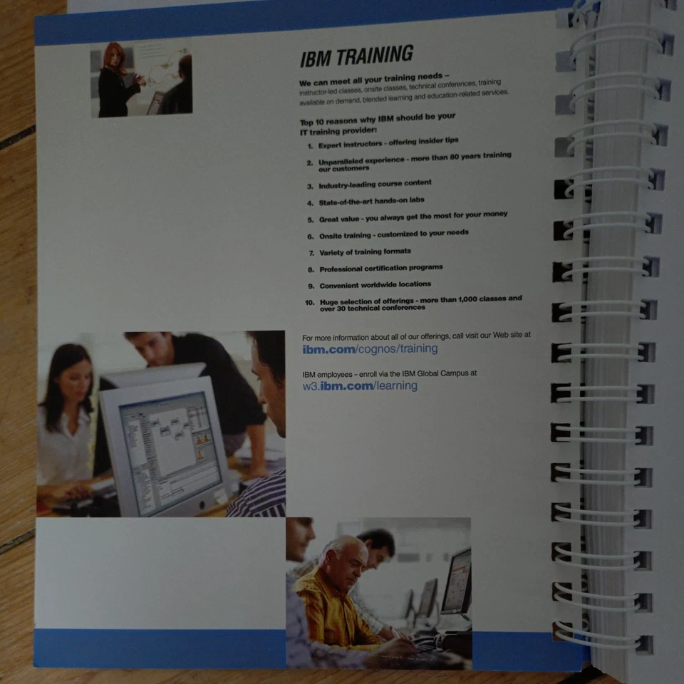 IBM Cognos 8 BI Report Studio - Trainings- und Lehrbücher - Vol 1+2 - Bild 3 von 4