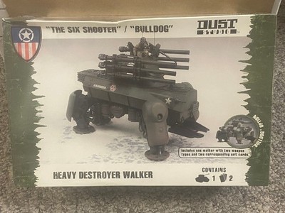 Dust Tactics: The Six Shooter / Bulldog (Heavy Destroyer Walker) - New Sealed