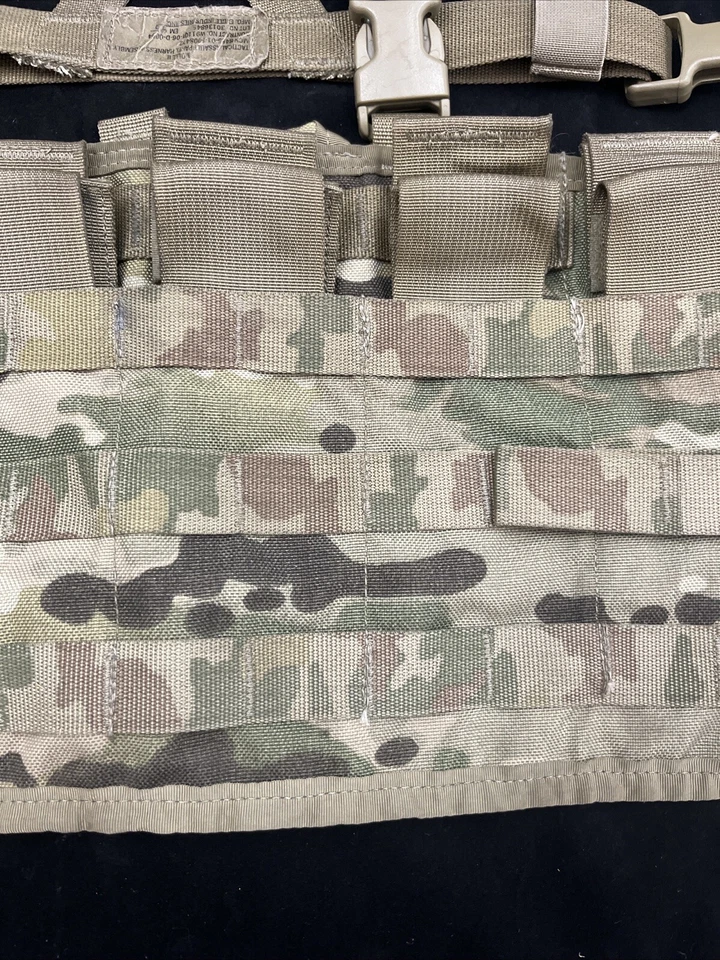 Ejército de los Estados Unidos OCP Multicam Molle II Panel de Asalto Táctico TAP Plataforma de Pecho Arnés Chaleco Foto 3 de 4