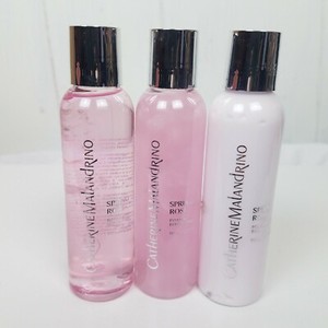 Catherine Malandrino Spring Rose Shower Gel Lotion Bubble Bath Travel 110ml