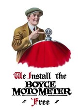 We Install The Boyce Moto Meter New Metal Sign 12 X 16 - Free Shipping We Install The Boyce Moto Meter New Metal Sign 12 X 16 - Free Shipping