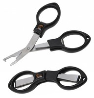 Savage Gear Magic Folding Scissor Faltbare Sprengring Zange & Geflecht Schere