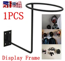 1PCS Wall Mount Motorcycle Helmet Holder Hook Jacket Bag Rack Hanger Display USA
