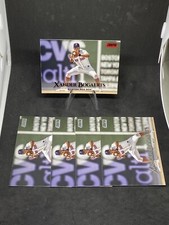 Xander Bogaerts 5 Card Lot 2019 Topps Stadium Club #85. 1x Red Foil SP, 4x Base