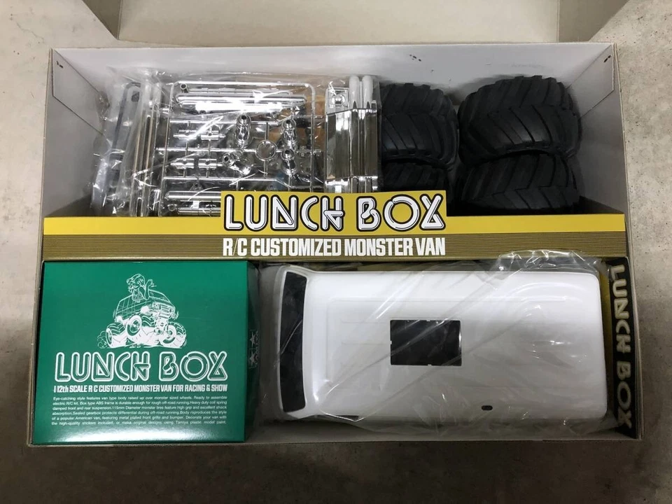 Tamiya Electric RC Car Series No.347 1/12 Lunch Box Kit 2005 58347 Japan New - Image 2 of 4