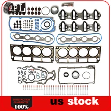 leader Full Gasket  Bolts Set  08-11 For Chevrolet Hummer H3T GMC Savana 4.8 5.3