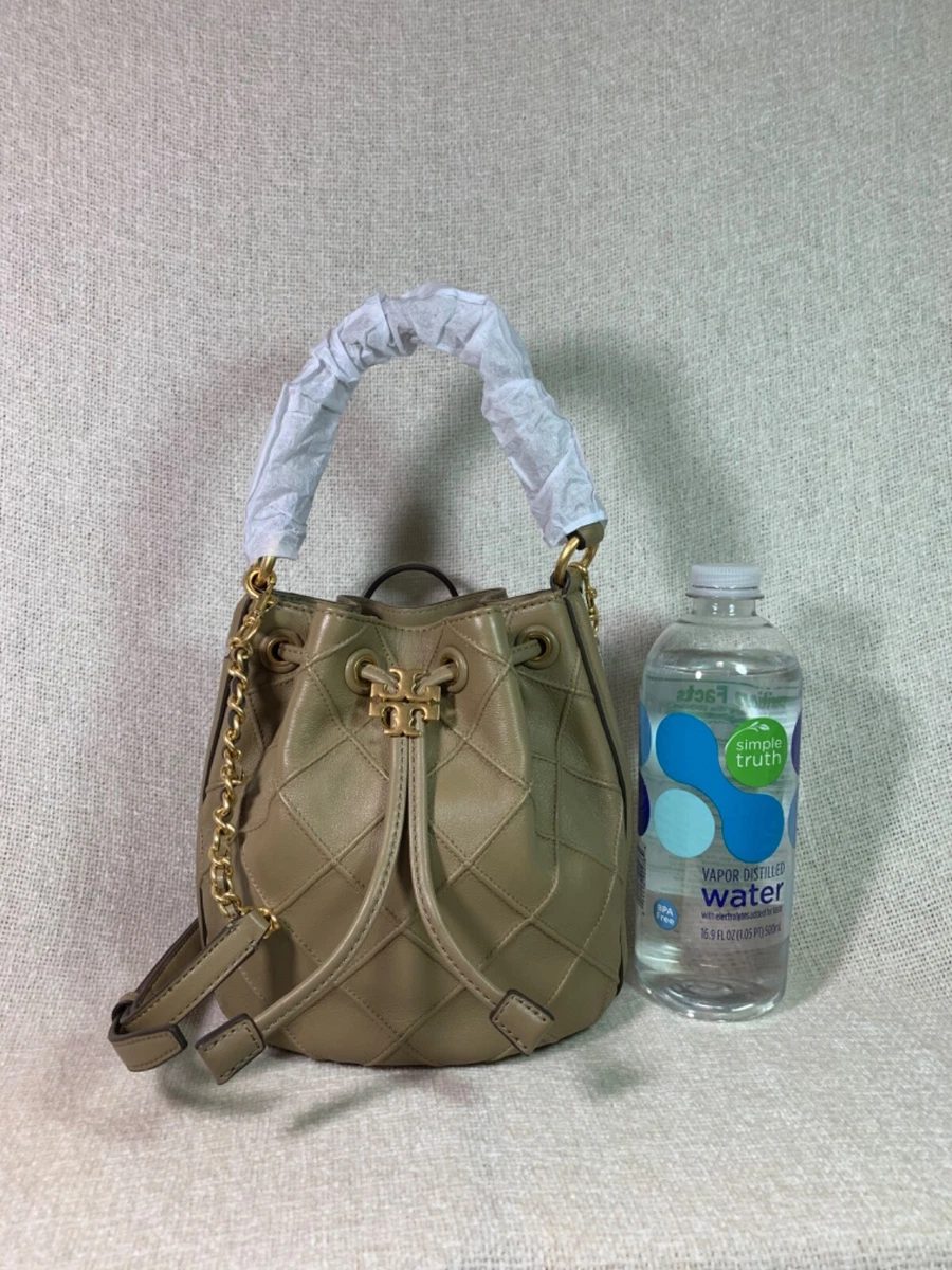 Tory Burch Fleming Soft Bucket Bag - Neutrals