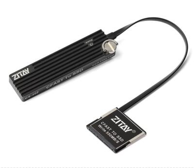ZITAY CFAST TO SSD SATA M2 Card Coupler Adapter Fit For BMPCC 4K 6K ZCAM E2
