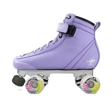 Bont Parkstar Vegan Lavender Suede Professional Roller Skates for Park Ramps ...