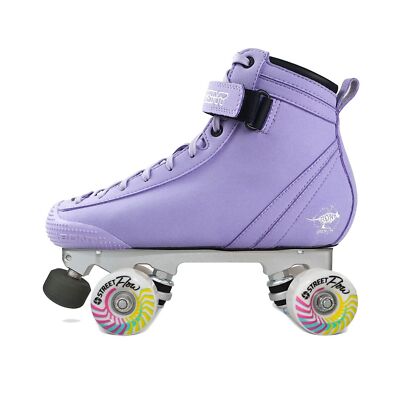 Bont Parkstar Suede Roller Skate - Black, Red, Purple