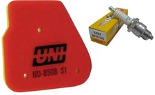 Polaris UNI Air Filter Spark Plug Tune Up Scrambler Sportsman Predator 50 90 ATV