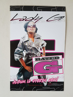 Flyer - Lady G - Rated G - Tad's Record Inc. - Neu