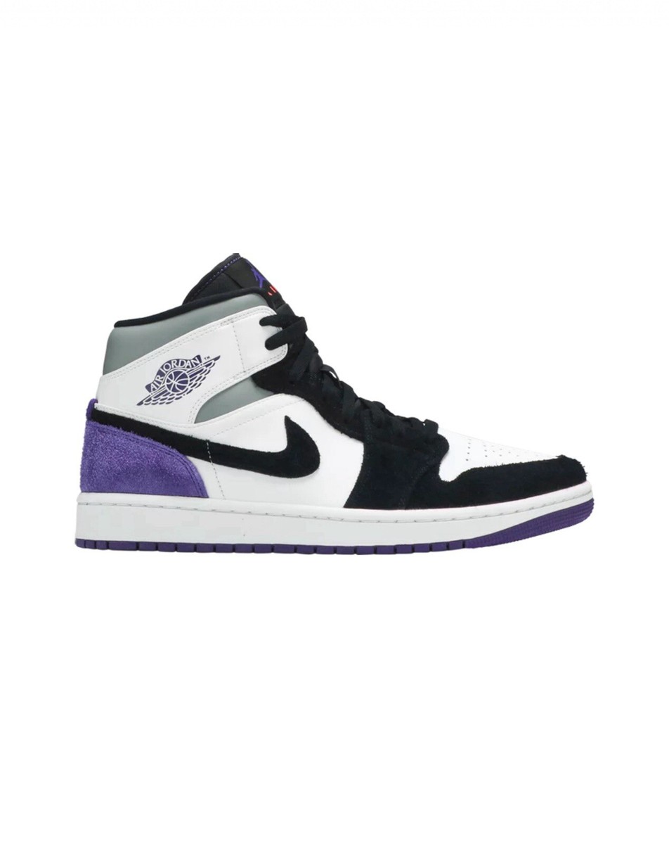 Air Jordan 1 SE Mid Varsity Purple Size 8 1/2! NEW WITH BOX  display picture 1