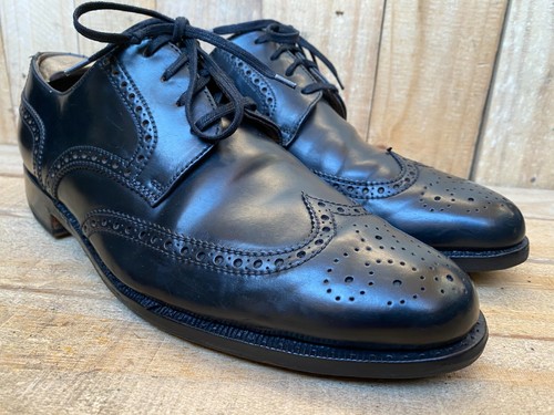 Lottusse Shell cordobesa Wing Tip Oxford para hombre Talla UK 7 | 8 de EE.  UU. | eBay