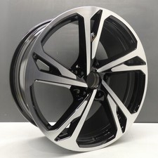 Audi E-Tron Gt Rs Frente 20" Diamante Cortar Aleación Llanta 4J3601025AN Genuino