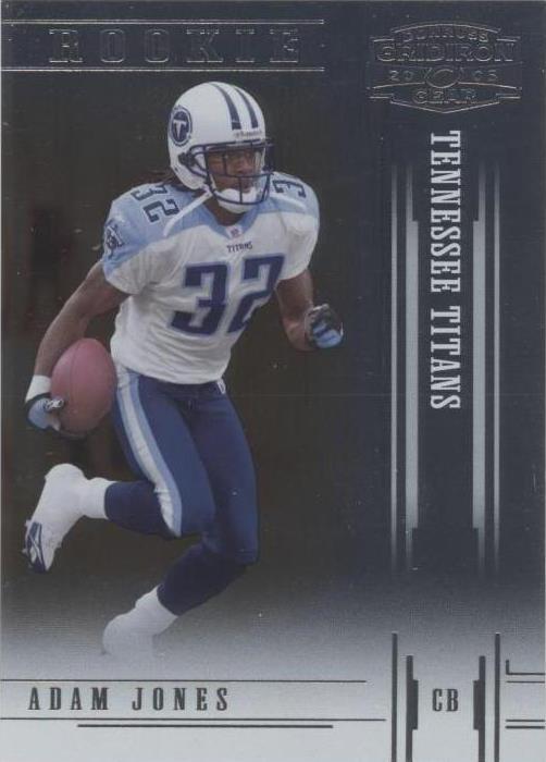 サイドリーダー 3冊セット 2005 Donruss Gridiron Gear Adam Jones #106 for sale | eBay