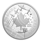 2024 Silver Dollar RCAF Royal Canadian Air Force 100th Anniversary $1 Proof Coin