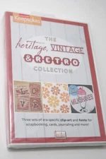 Heritage, VINTAGE & RETRO Collection Clip Art  Creating Keepsakes Scrapbooking