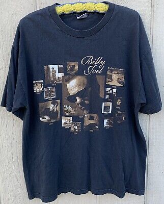 vintage Billy Joel Tour 1998 1999 T-Shirt band concert tee vintage Billy Joel Tour 1998 1999 T-Shirt band concert tee