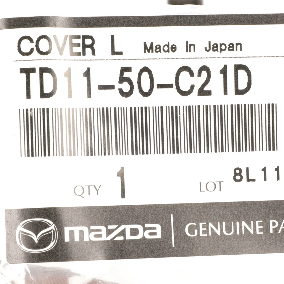 2008-2009 Mazda CX-9 dianteiro esquerdo driver farol de neblina cavidade inserção original do fabricante novo - Imagem 3 de 3