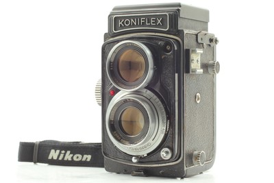 Exc+++] Konica Koniflex Type I 6x6 Medium Camera Hexanon 85mm f3.5 