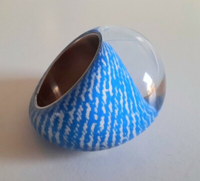 SWATCH: RING ''ORBICULA BLUE'' (SWATCH-REF.-NR.: JRS021) *NEU / TOP-RARITÄT!*