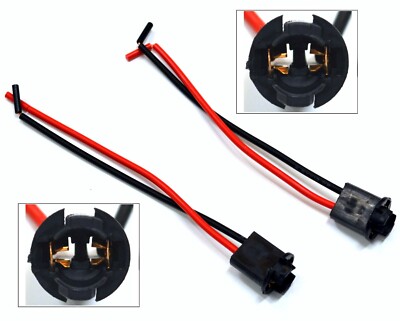 Universal Pigtail Wire Female Socket 194 Harness License Plate - Foto 9