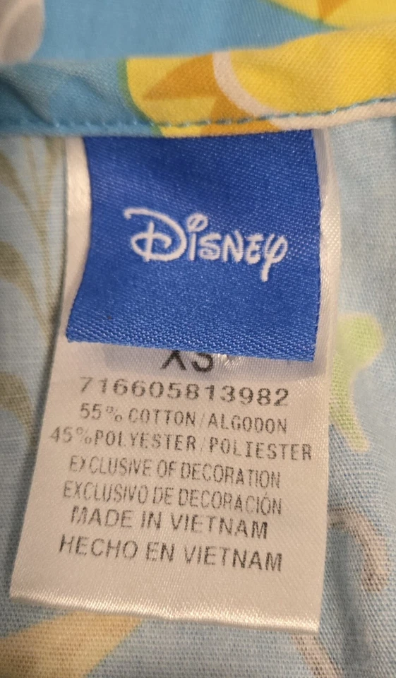 Women's Disney Snowman  Scrub Top XS - Image 3 of 3