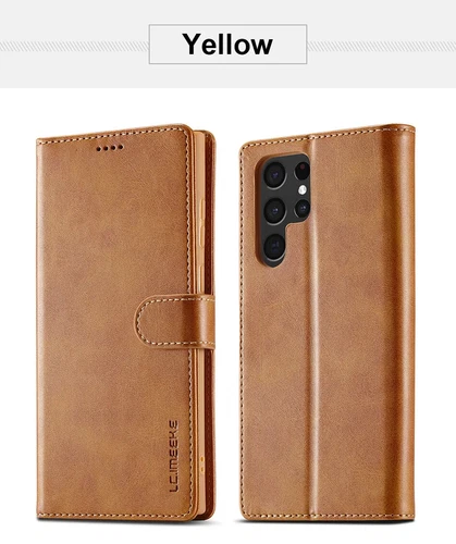 Custodia in pelle per Samsung S25 S24 Ultra S23 S21 S20 FE 5G S22 S10 S10E più cover - Foto 22 di 38
