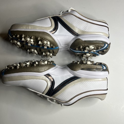 Nike Air Brassie II 335946-141 Women's Leather Golf Shoes Size 10 with Spikes - Picture 12 of 19