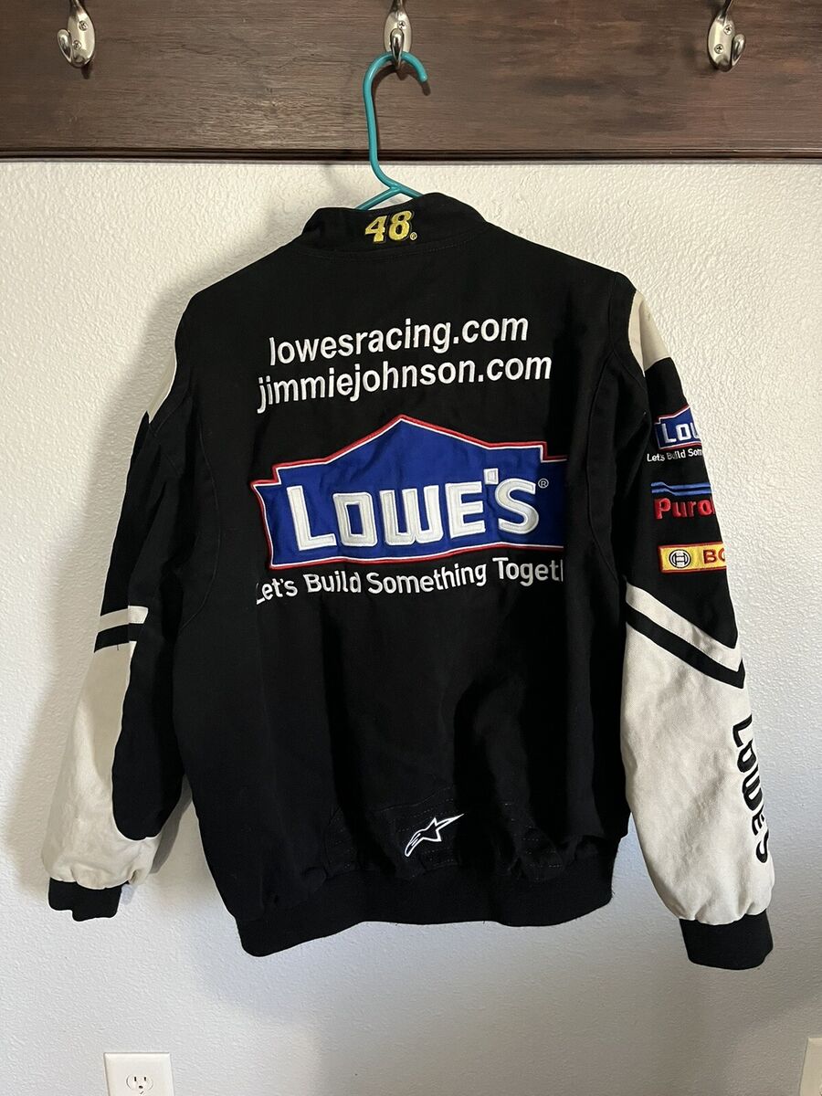 Vintage Lowes Racing Jimmie Johnson Jacket #48 JH Designs Vintage Lowes Racing Jimmie Johnson Jacket #48 JH Designs