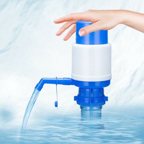 Hand Press 5 Gallon Pump Water Bottle Jug Manual Dispenser Drinking Tap Spigot - Picture 14 of 16