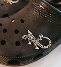 Lizard Charms Metal For Adult Crocs Croc Style Shoes Or Similar Items 2pc