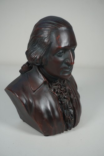 Vintage President George Washington Head Bust Statue Figurine Figure - Picture 3 of 6