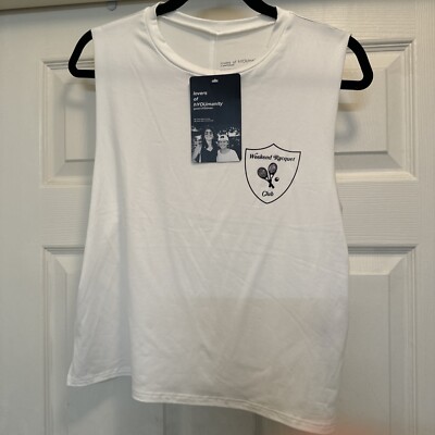 Lover Of Humanity Weekend Racquet Club Mini Tank Top Wmns Medium