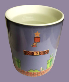 2015 Paladone  Super Mario Bros. Collectors Edition Heat Change Mug Nintendo NES