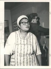 1960 Press Photo Mary Swift, Lewis Maid - hcb20284