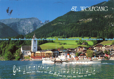 D146276 St. Wolfgang. Weissen Rossl. Wolfgangsee. St. Wolfganger Kunstverlag. 19
