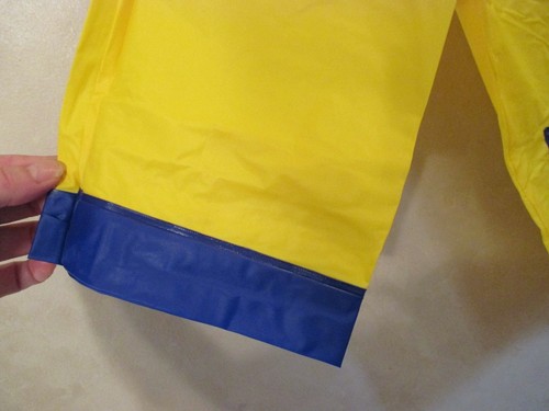NWOT Boys Girls Yellow Blue Dragon Raincoat Windbreaker with Hood~Pockets~Large - Picture 7 of 11