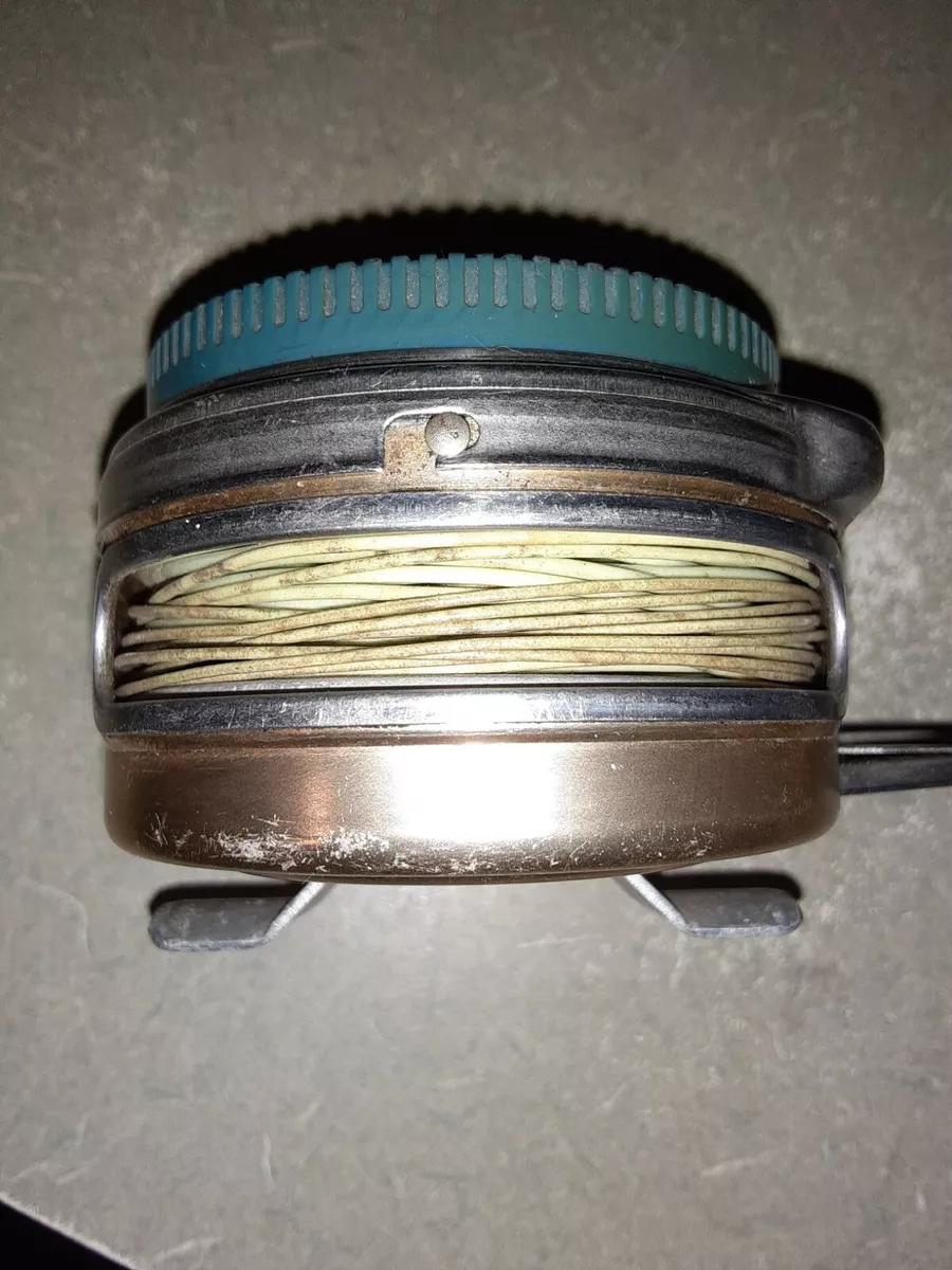 Vintage Perrine No 51 Automatic Fly Reel With Line.