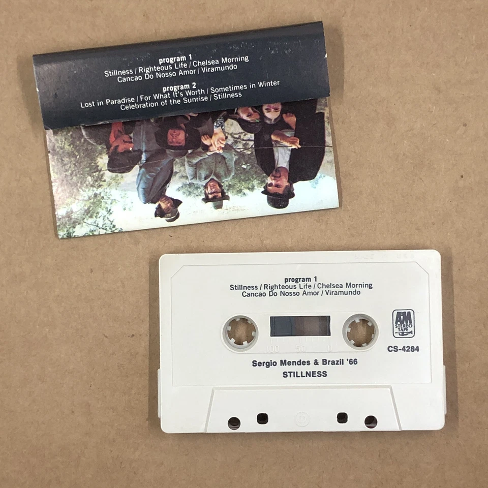 SERGIO MENDES AND BRASIL 66 Cassette Tape Jazz Folk Latin STILLNESS HERB ALPERT - Image 2 of 4
