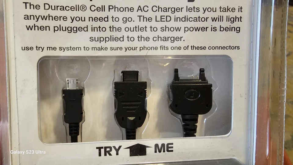 Duracell Cell Phone AC Charger MODEL DU5231  - Image 2 of 3