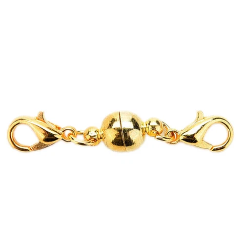 40PC 6mm Magnetic Clasps Strong Silver Gold Plated For Necklace Jewelry Making - Picture 4 of 9