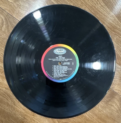 The Beatles Help! Capitol Records MAS-2386 Vinyl LP 12" Black