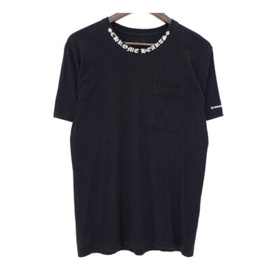 CHROME HEARTS CH T SHRT Neck Logo Print Short Sleeve T Shirt 49204